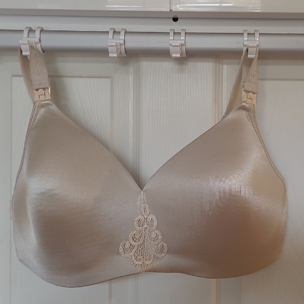 Bravado Cream Lace Accent No Wire, Nursing Bra